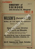 Fletcher's Directory of Swindon with Stratton St. Margaret 1967-8 by Gedney Sales